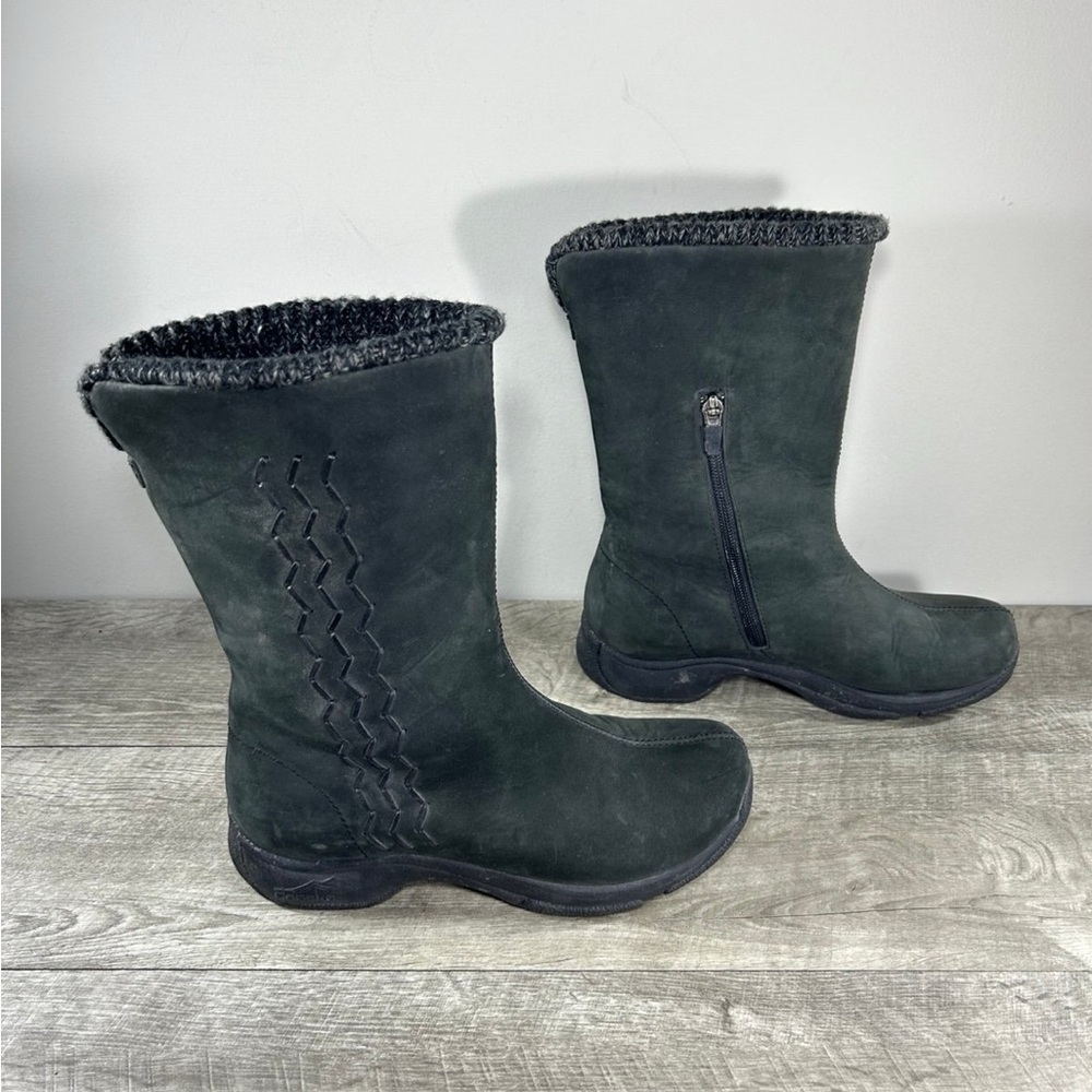 Dansko Black Leather Women’s Kay 5409200200 Women’s Shoes Clogs Boots Size 7 US